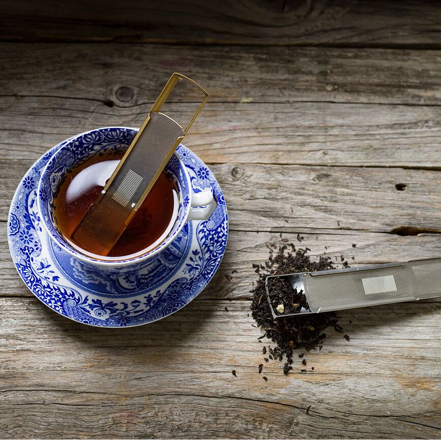 Infusor de Té de acero inoxidable Drosselmeyer, plateado