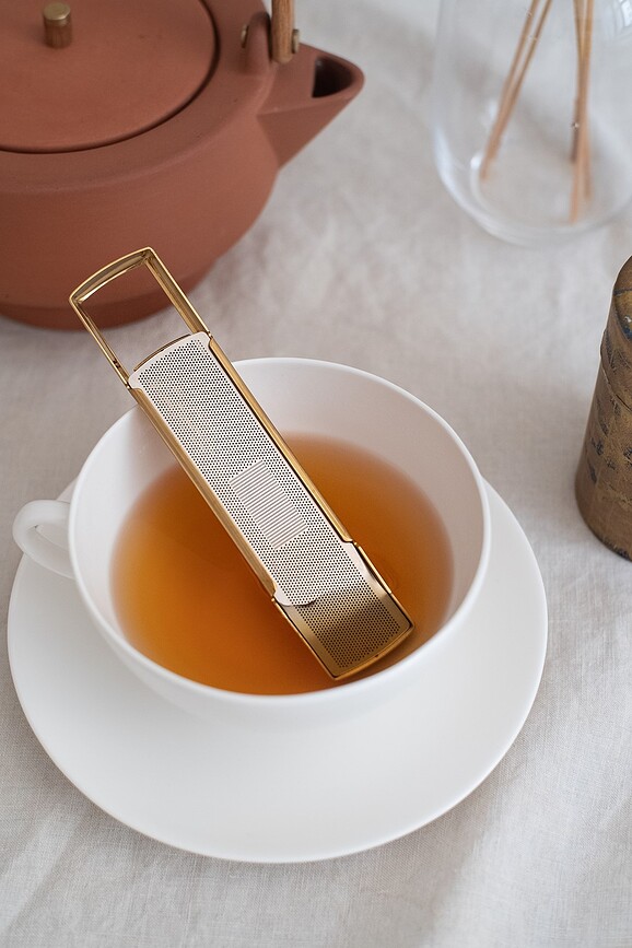 Infusor de Té de acero inoxidable Drosselmeyer, plateado