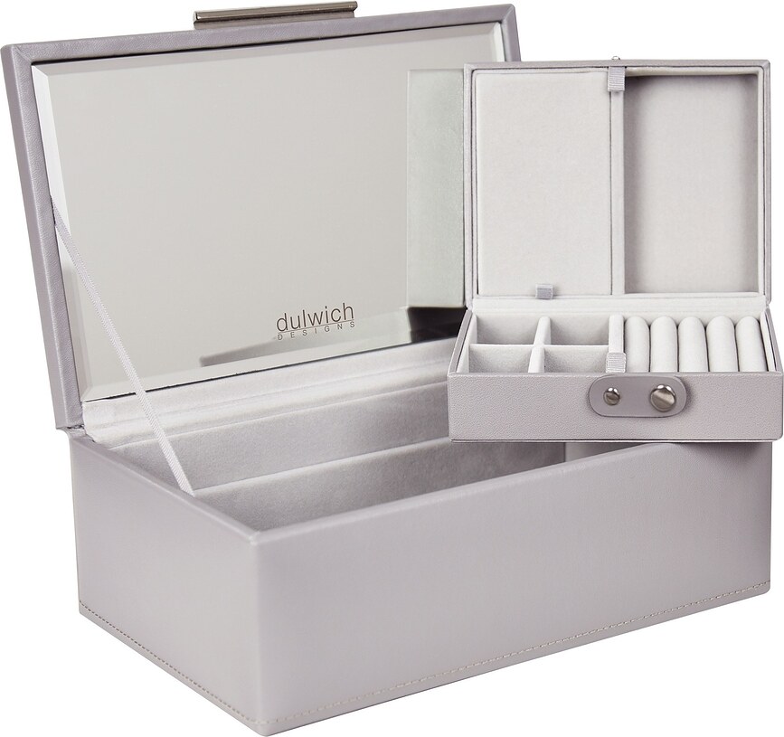 Joyero Notting Hill, talla L, gris