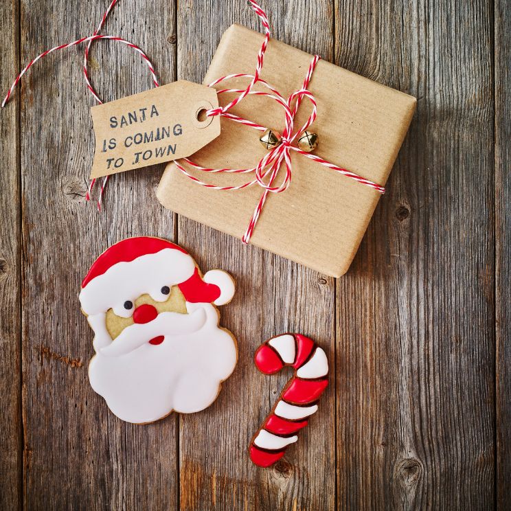 cortadores de galletas: con forma de Papá Noel