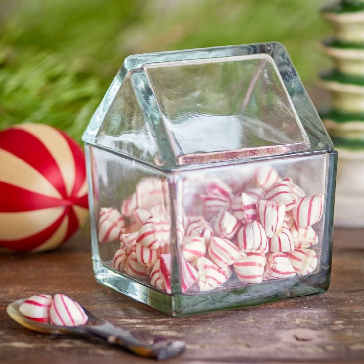 recipiente de cocina festivo para dulces