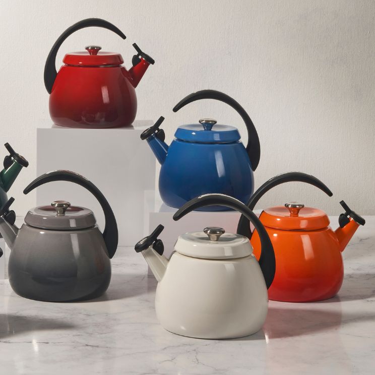 l'un des plus grands avantages des bouilloires émaillées est la variété des couleurs