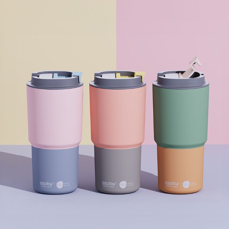 Les mugs et bouteilles isothermes Asobu garantissent une boisson parfaitement adaptée à vos besoins