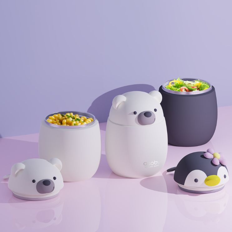 adorables boîtes à lunch Asobu