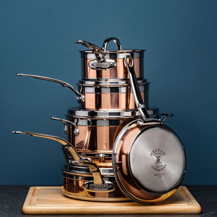 Casseroles en cuivre Hestan