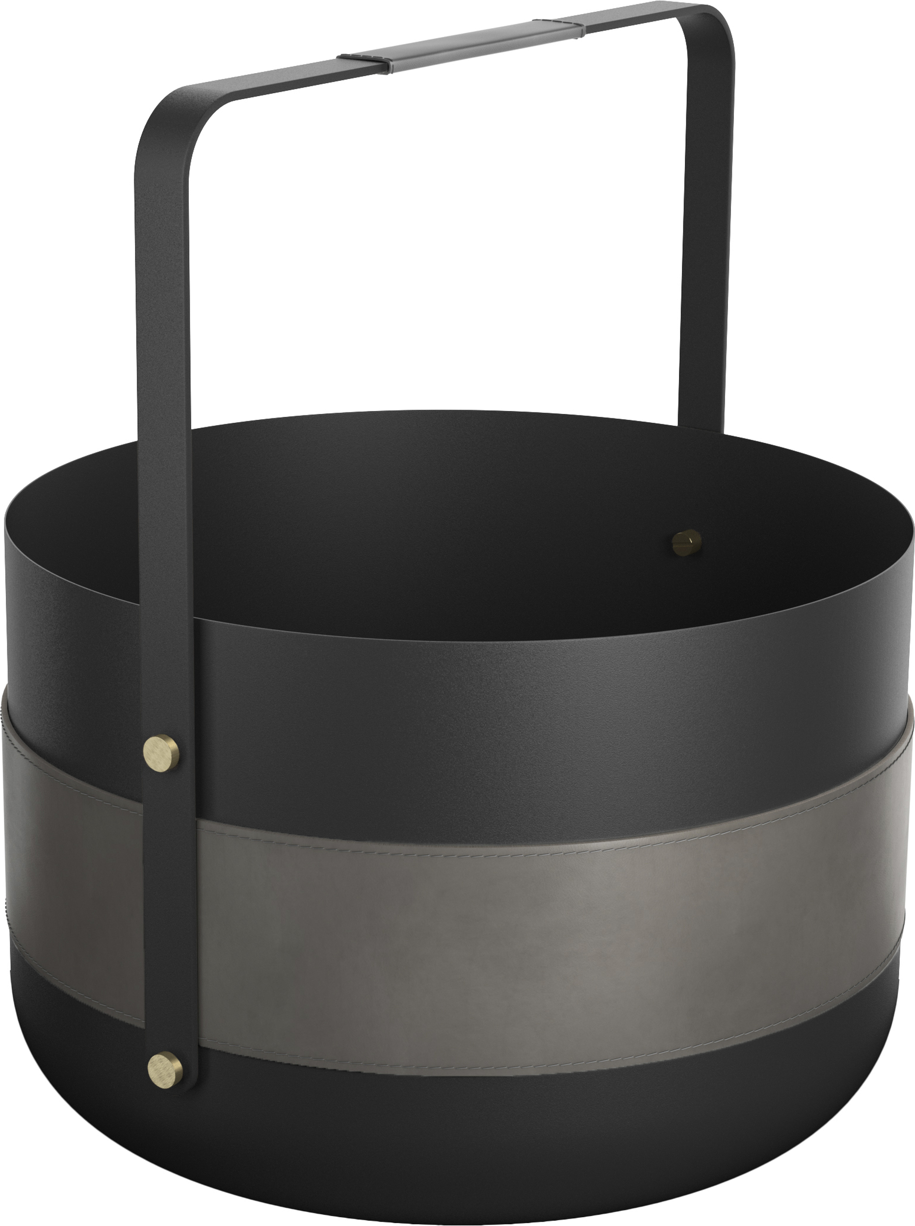 Kosz Emma Graphite metalowy