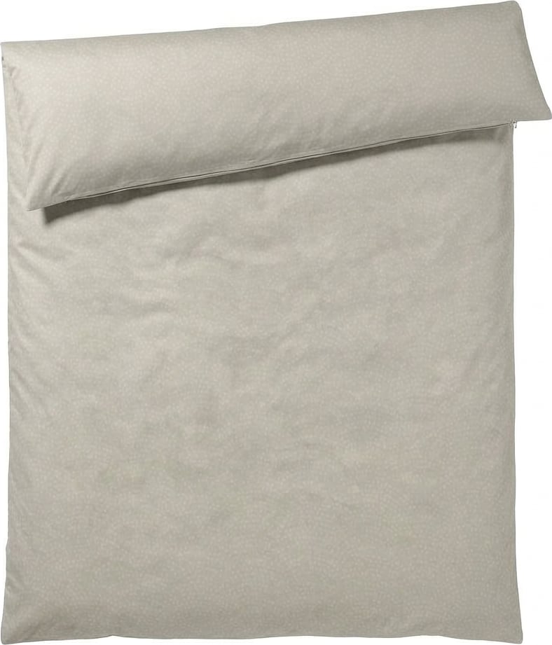 Air Bettdeckenbezug 240 x 240 cm, beigegrau