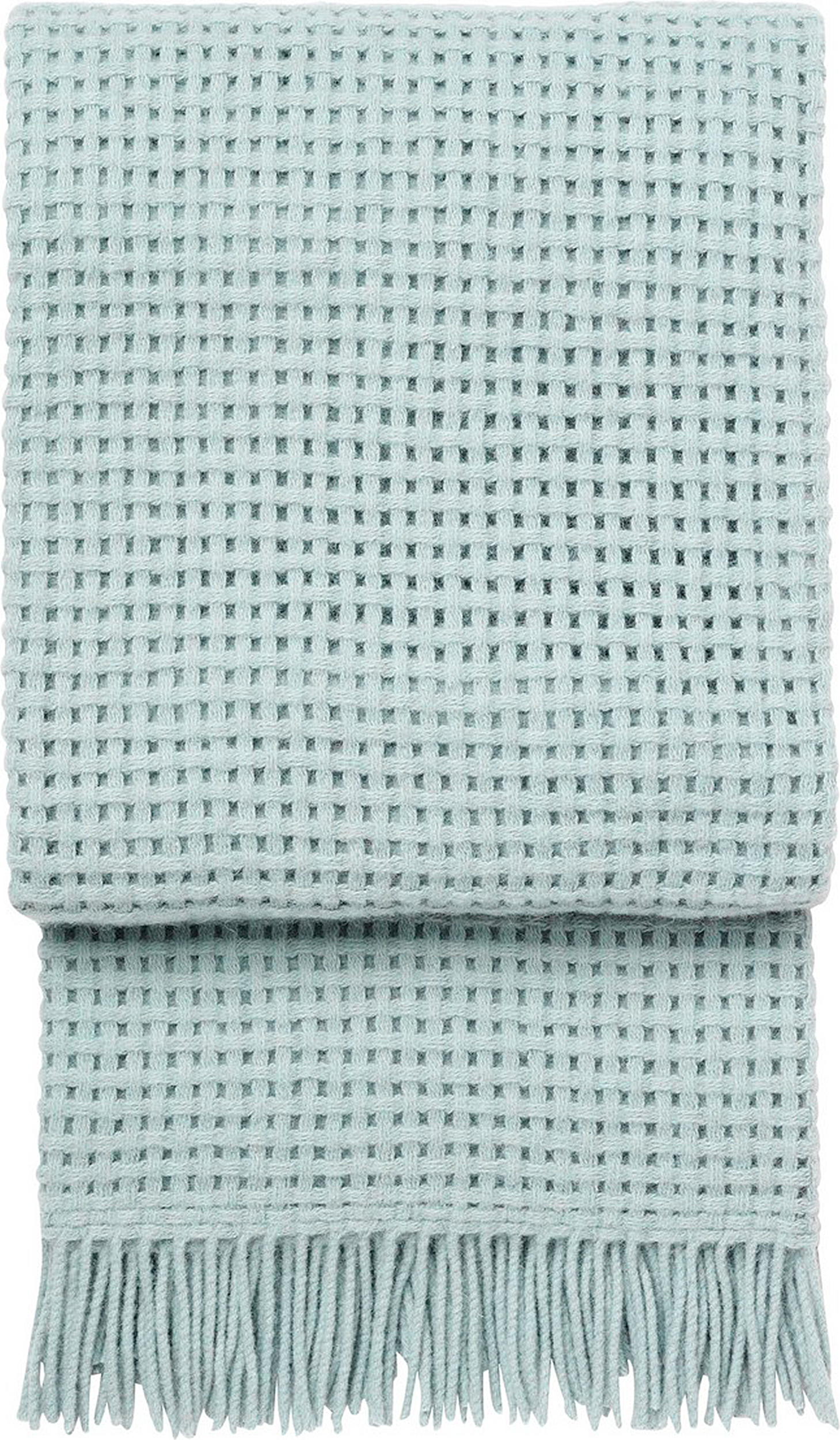 Basket Decke 130 x 200 cm, hellblau