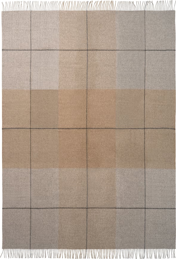 Blocks Deka 130 x 190 cm bež siva