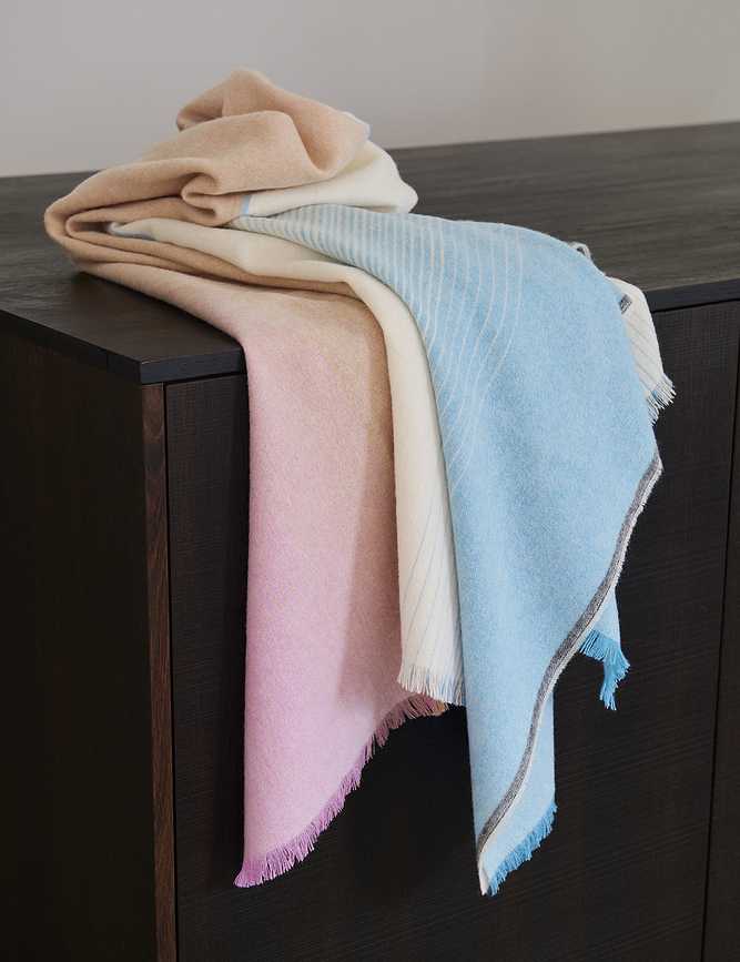 Carte Postale Κουβέρτα, 130 x 200 cm, κόκκινο-γκρι