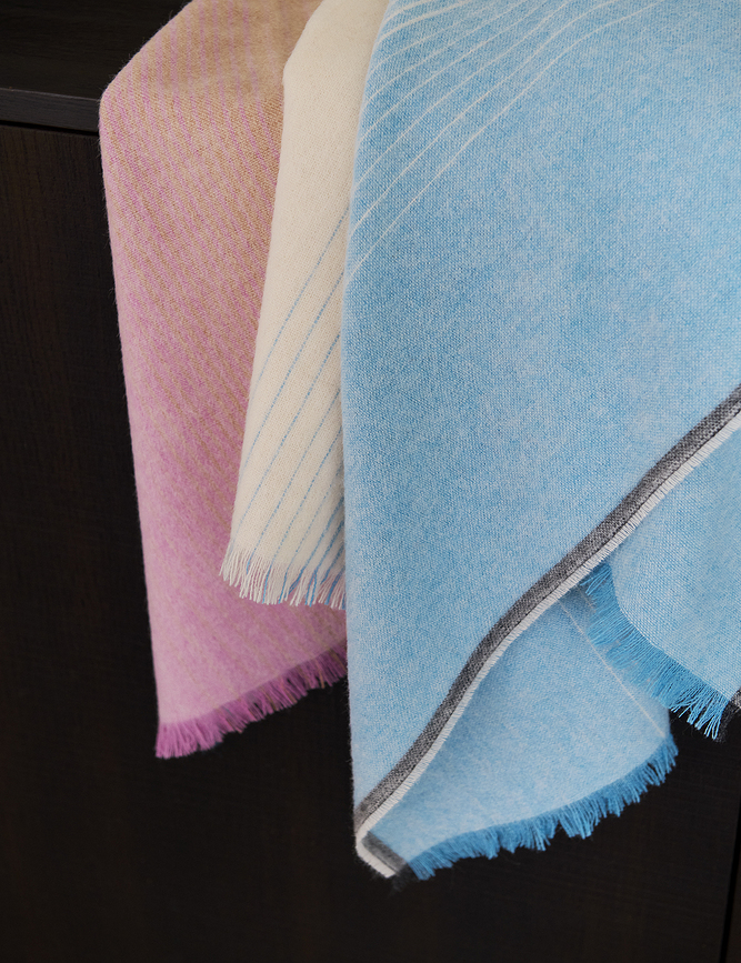 Carte Postale Odeja, 130 x 200 cm, rdeče-siva