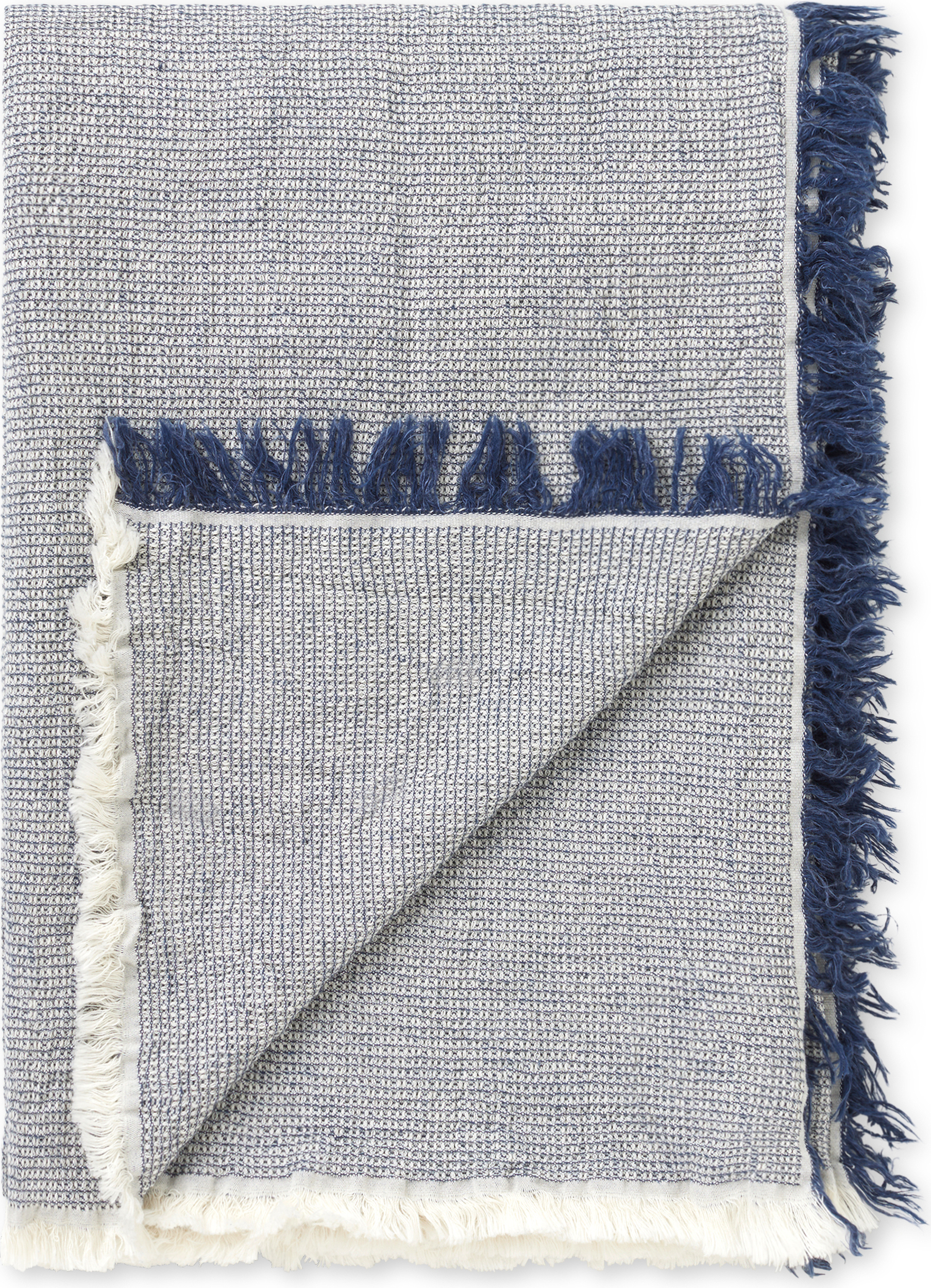 Daisy Decke 130 x 180 cm, blau