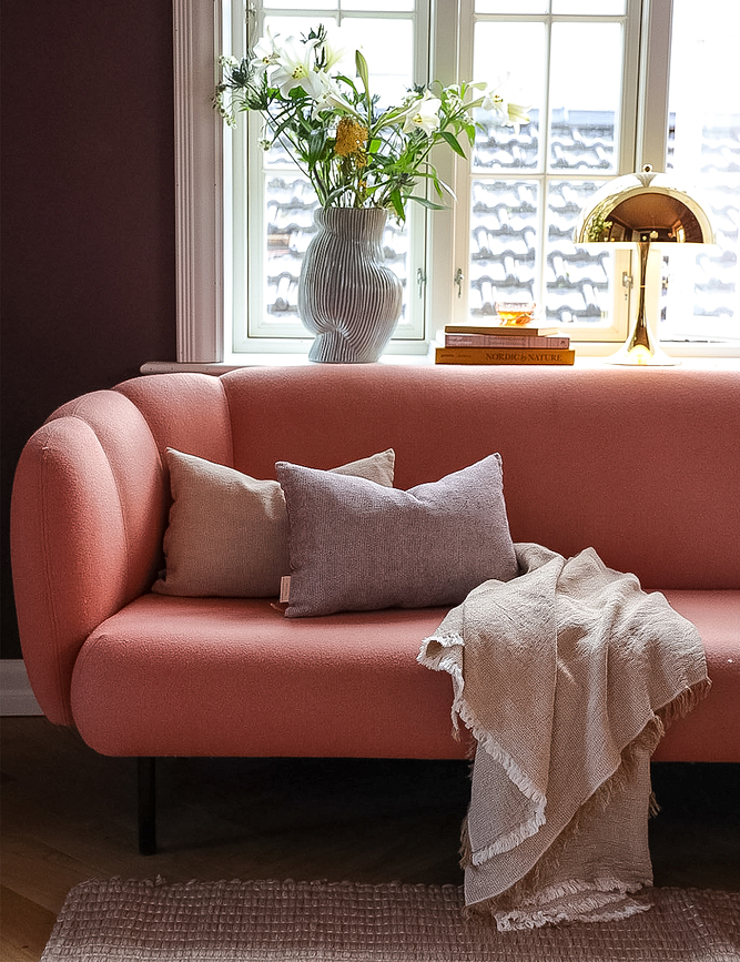 Daisy Plaid 130 x 180 cm, gris clair