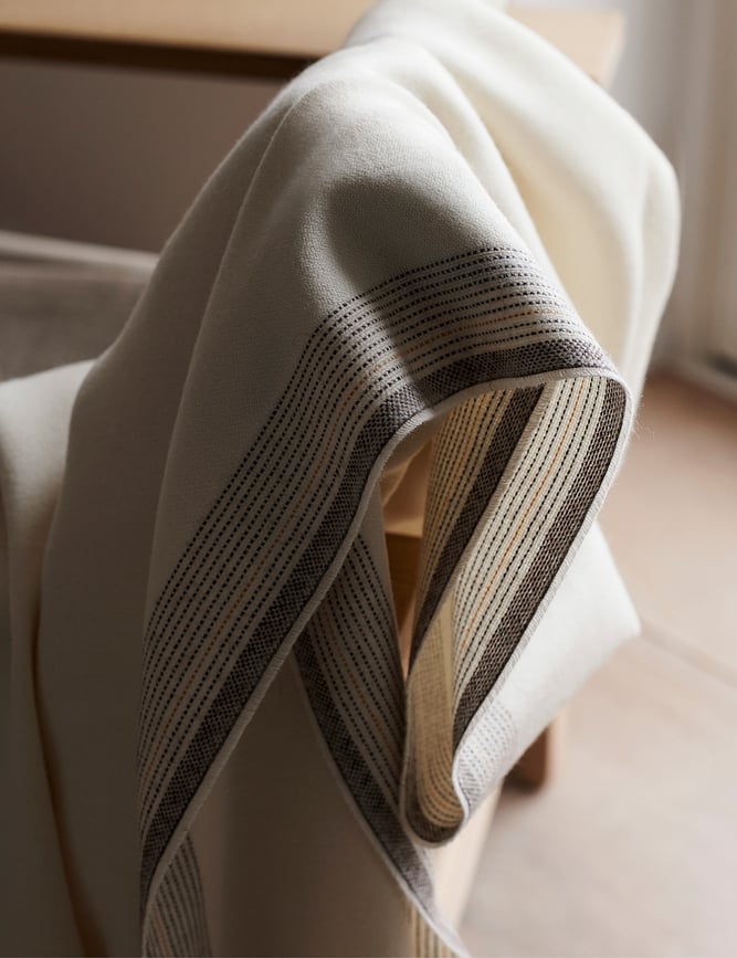 Écru Deka 130 x 207 cm bijela