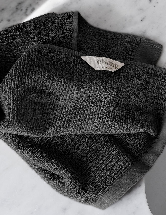 Elegance Serviette De Toilette 50 x 70 cm, grise