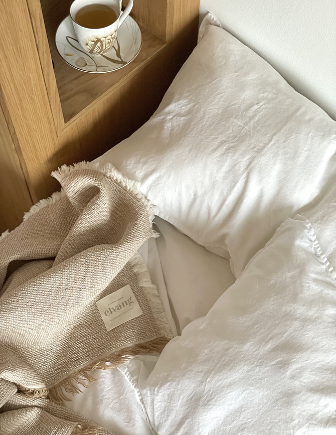 Funda de Almohada Star, 50 x 70 cm, blanca