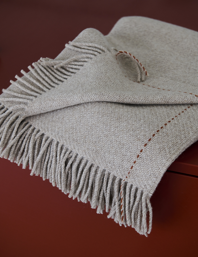 Highland Odeja, 130 x 200 cm, écru