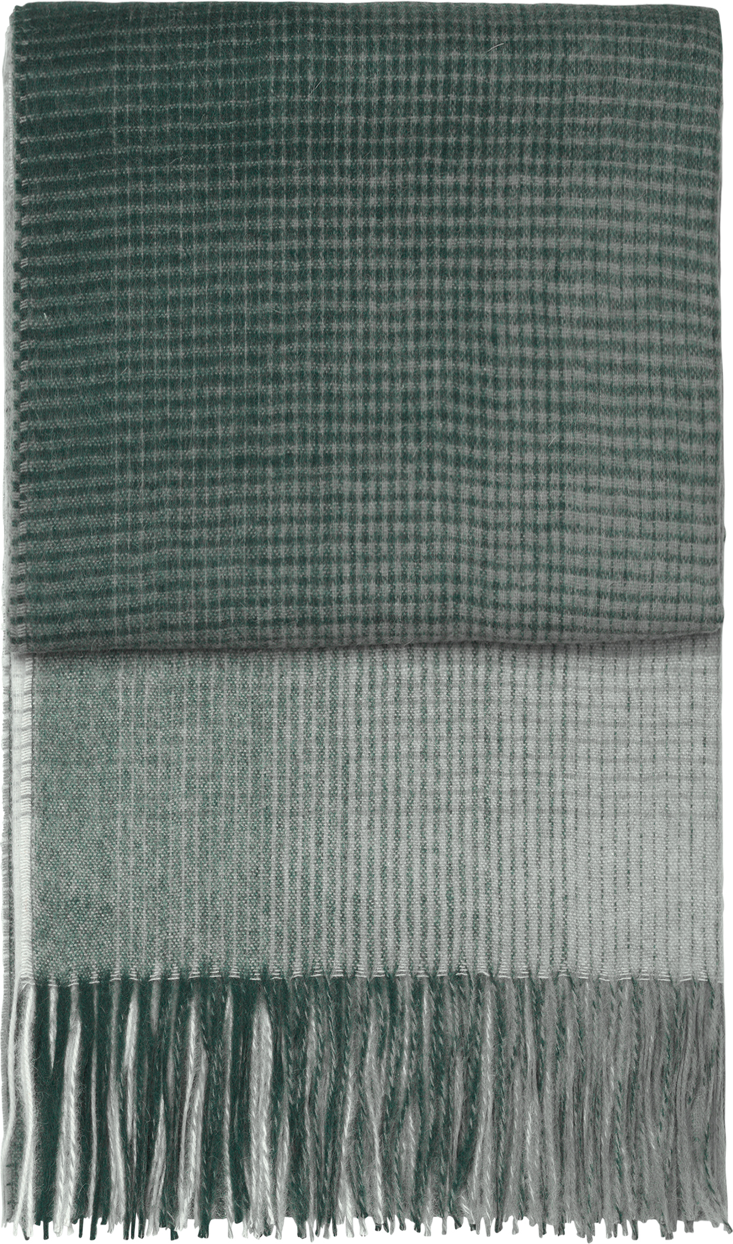 Horizon Decke 130 x 200 cm, dunkelgrün