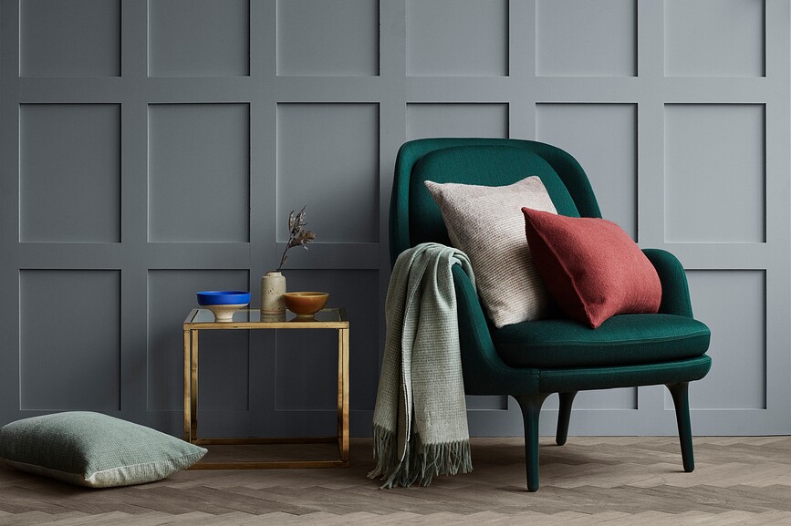 Horizon Plaid 130 x 200 cm, gris