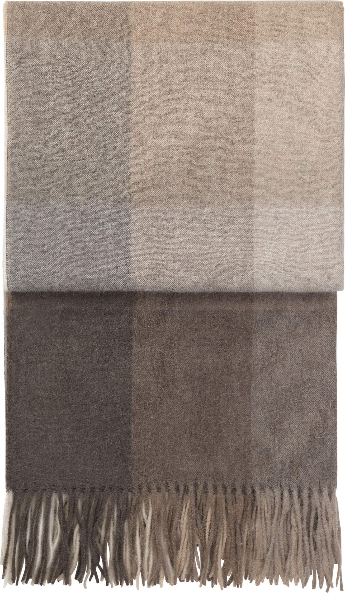 Inca Stones Decke 130 x 200 cm, braun