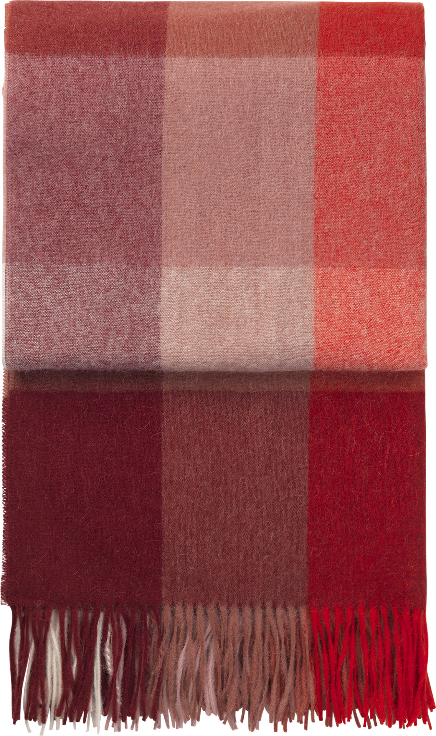 Inca Stones Decke 130 x 200 cm, rot