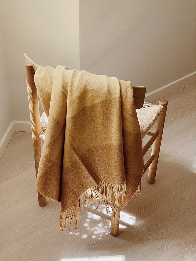 Inca Stones Plaid 130 x 200 cm, gris