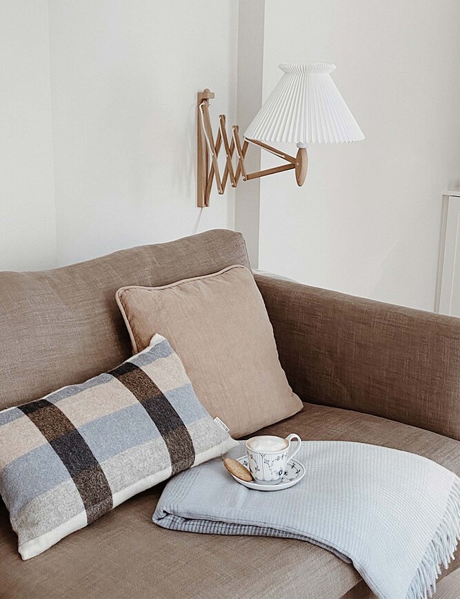 Intersection Okrasna prevleka za blazino, 30 x 50 cm, rdeče-siva