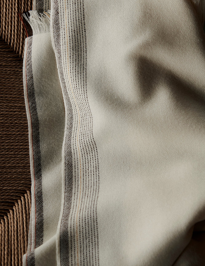 Écru Κουβέρτα, 130 x 207 cm, εκρού