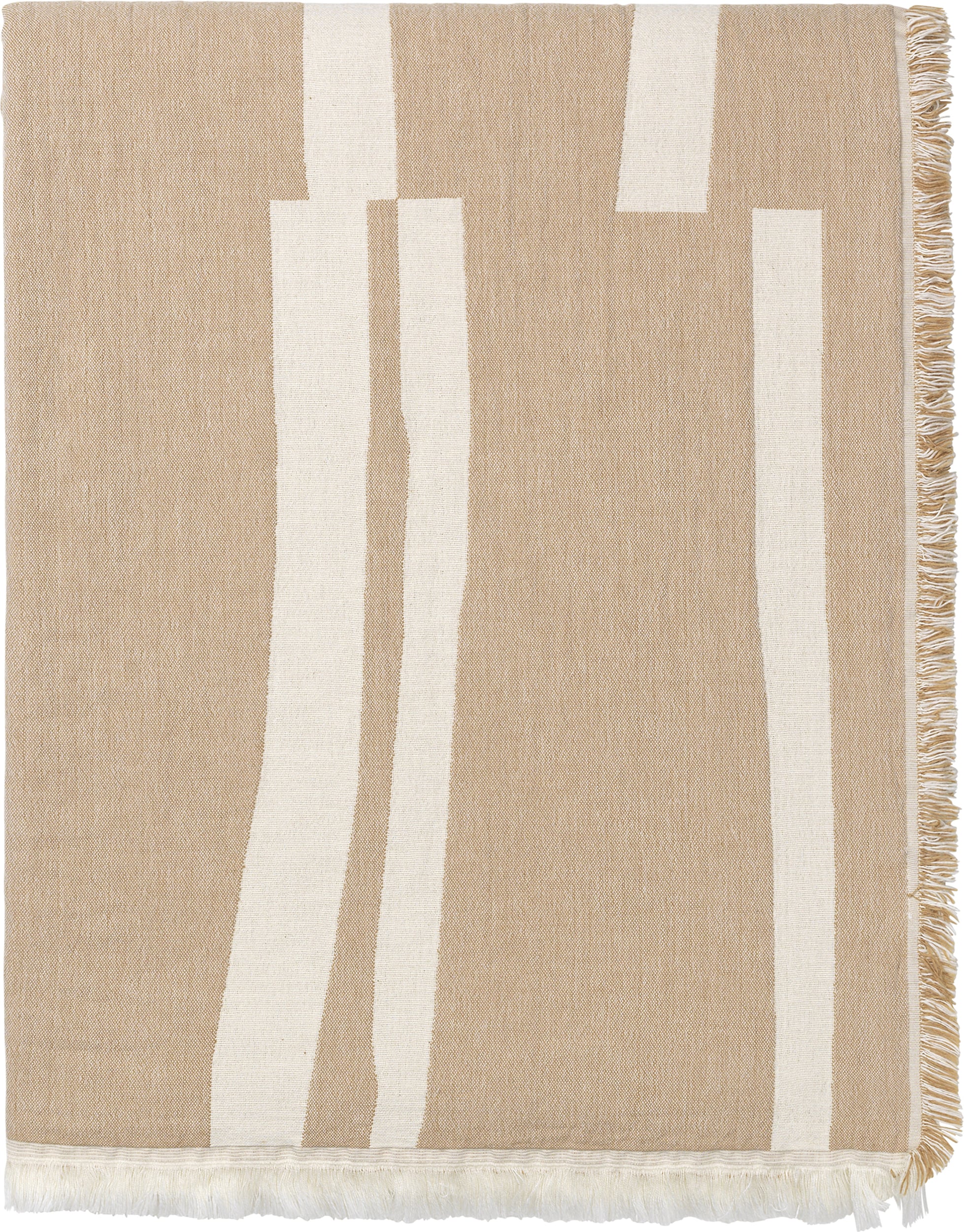 Lyme Grass Decke 130 x 180 cm, beige