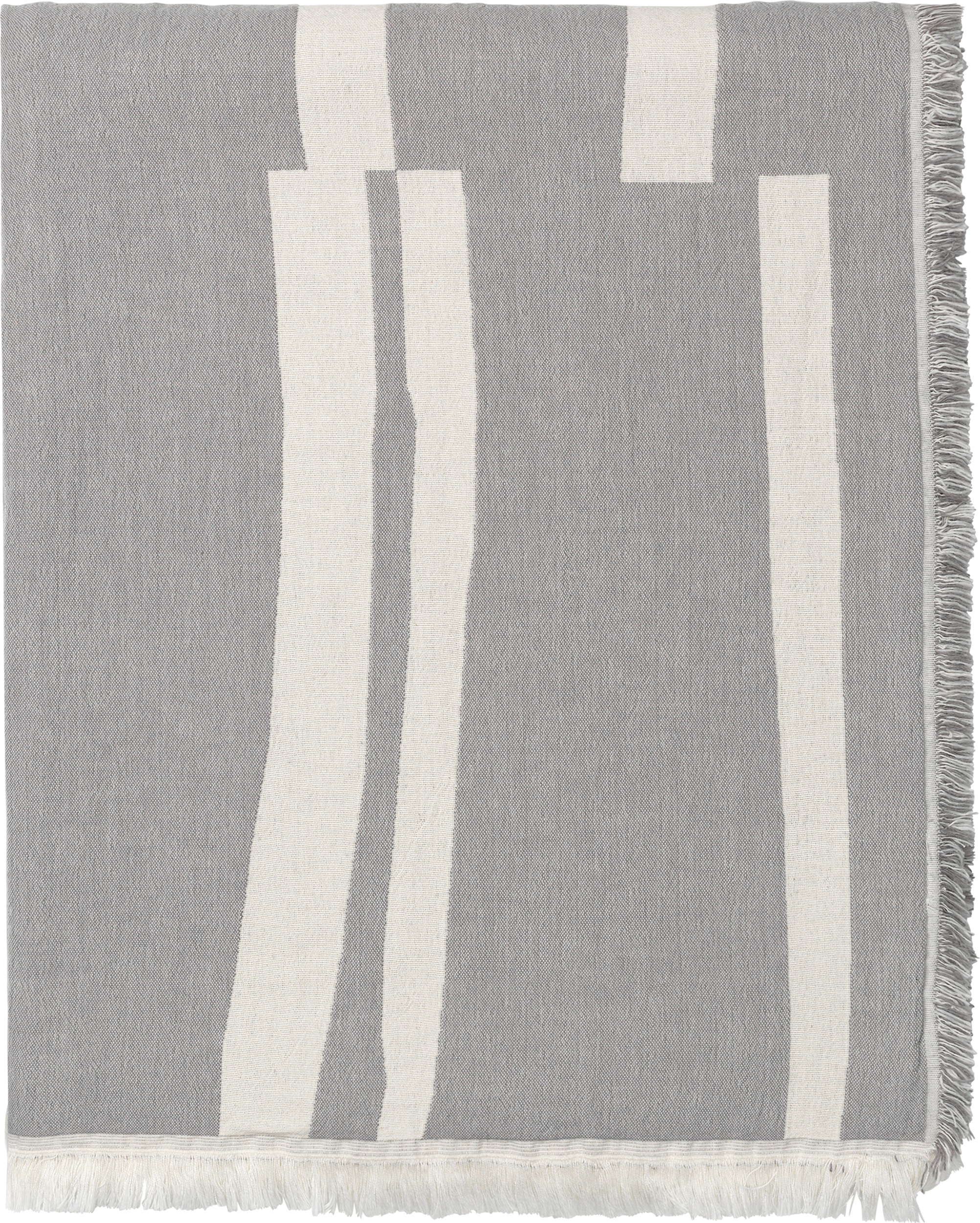Lyme Grass Decke 130 x 180 cm, grau