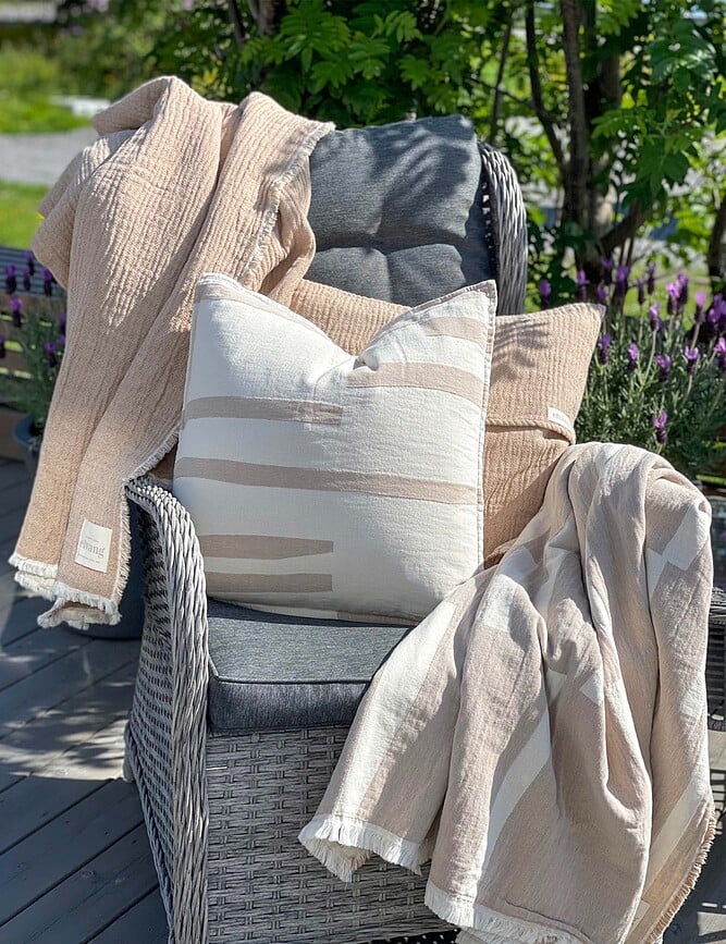 Lyme Grass Jastučnica dekorativna 50 x 50 cm plava