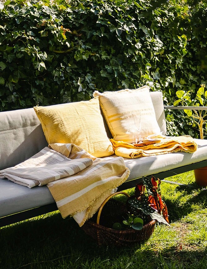 Lyme Grass Jastučnica dekorativna 50 x 50 cm plava