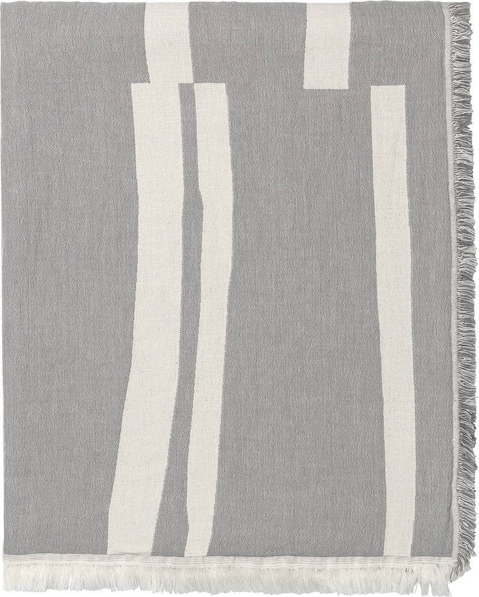 Lyme Grass Κουβέρτα, 130 x 180 εκ., γκρι