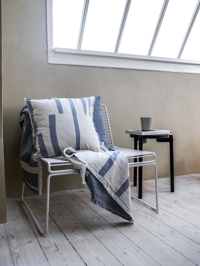 Lyme Grass Couverture 130 x 180 cm, grise