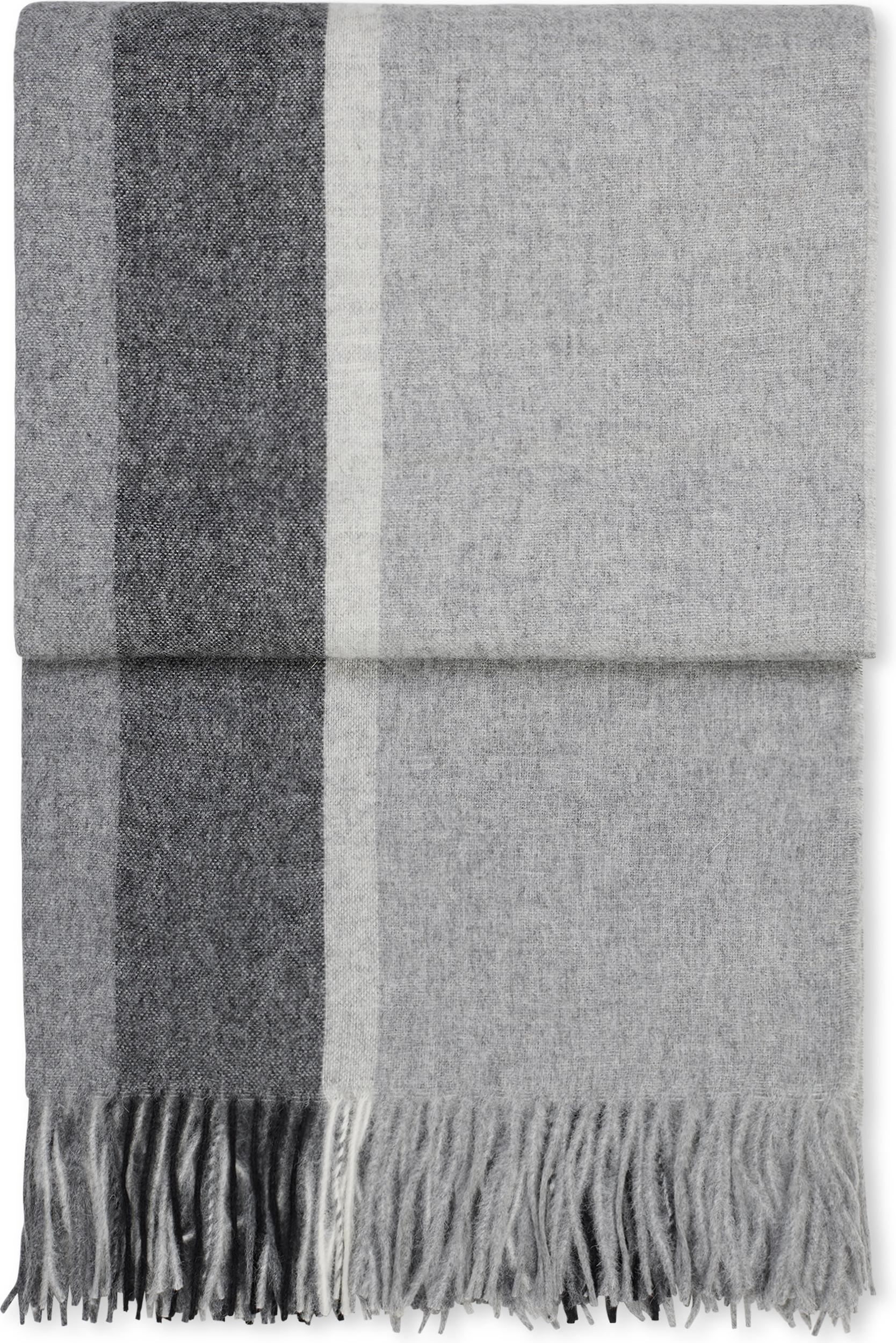 Manhattan Decke 130 x 200 cm, grau