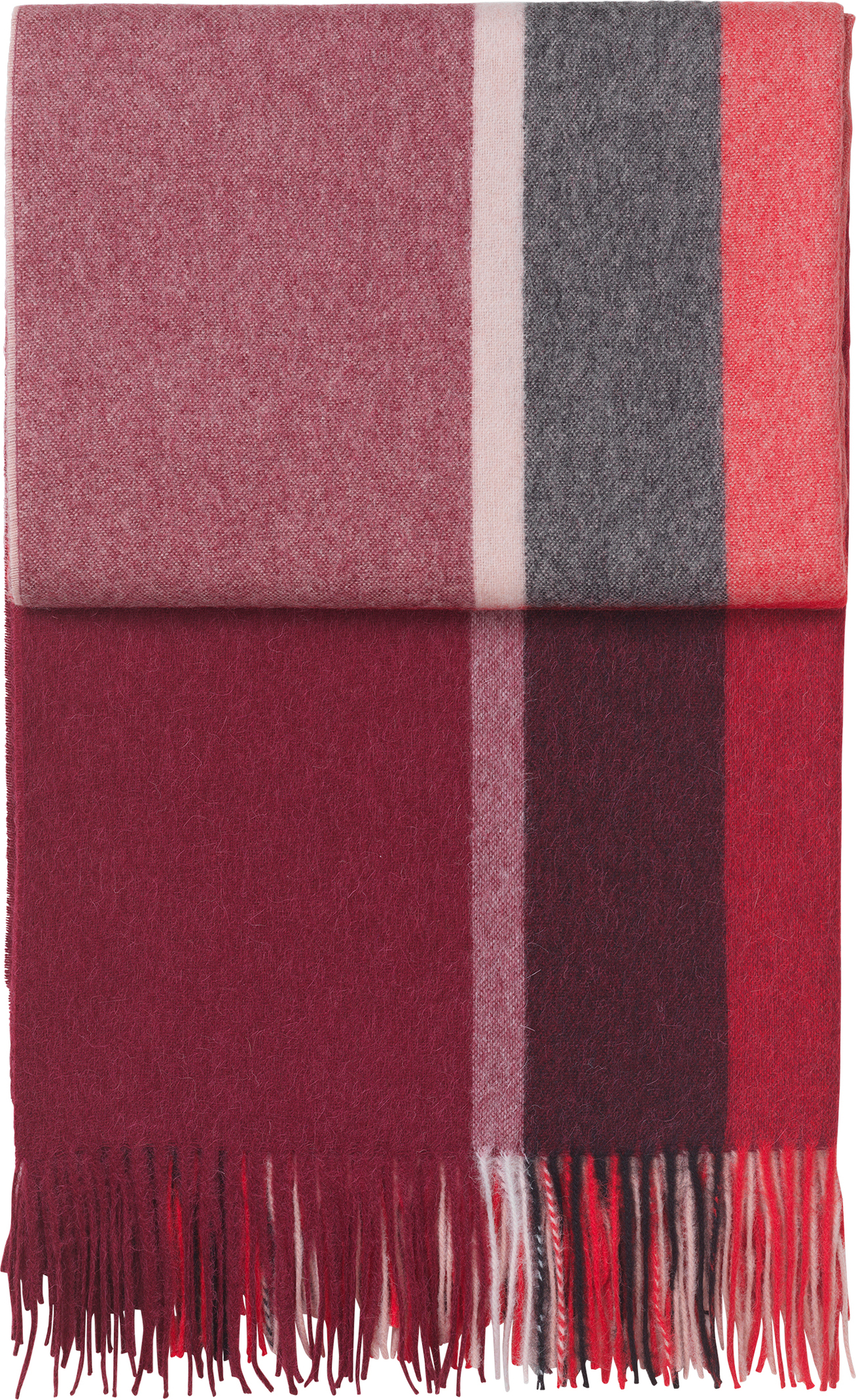 Manhattan Decke 130 x 200 cm, rot