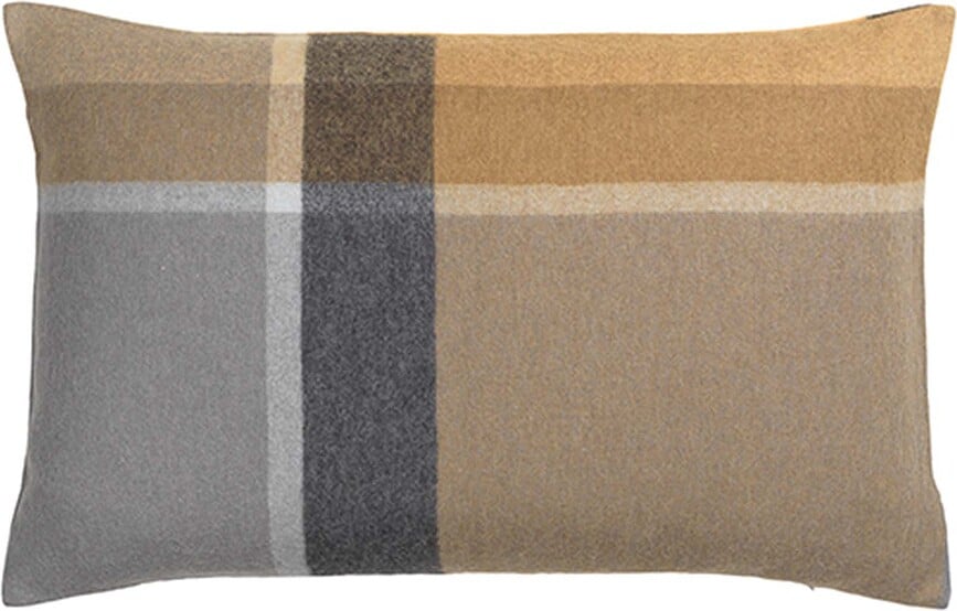 Manhattan Jastučnica dekorativna 40 x 60 cm sivo-žuta