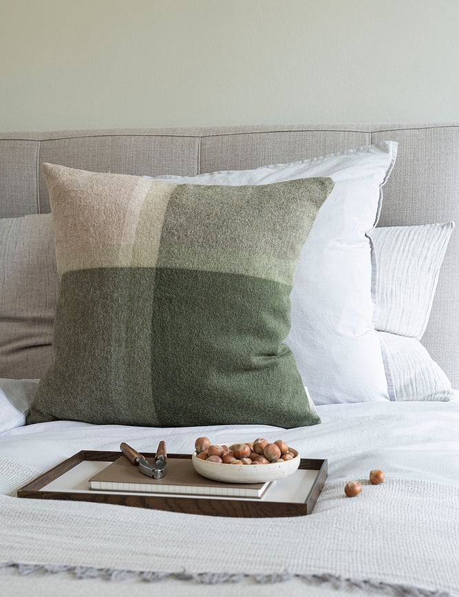 Manhattan Jastučnica ukrasna 50 x 50 cm zeleno-bež