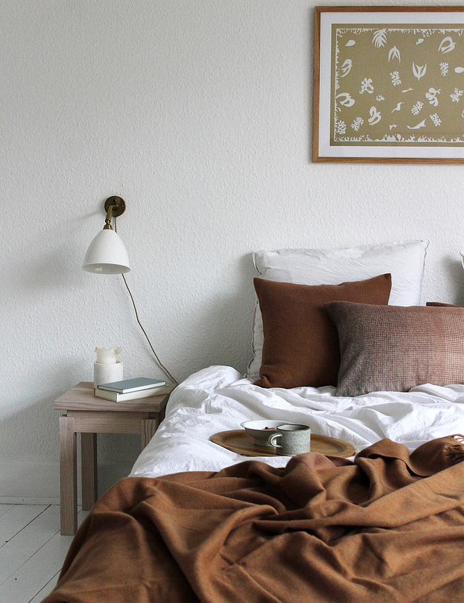 Manta Classic, 130 x 200 cm, roja