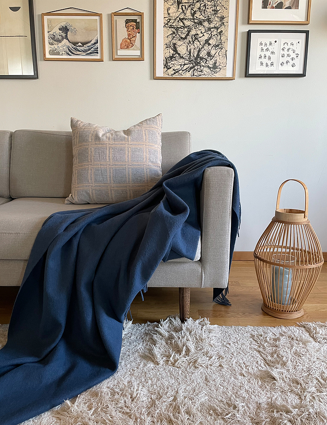 Manta Classic, 130 x 200 cm, roja