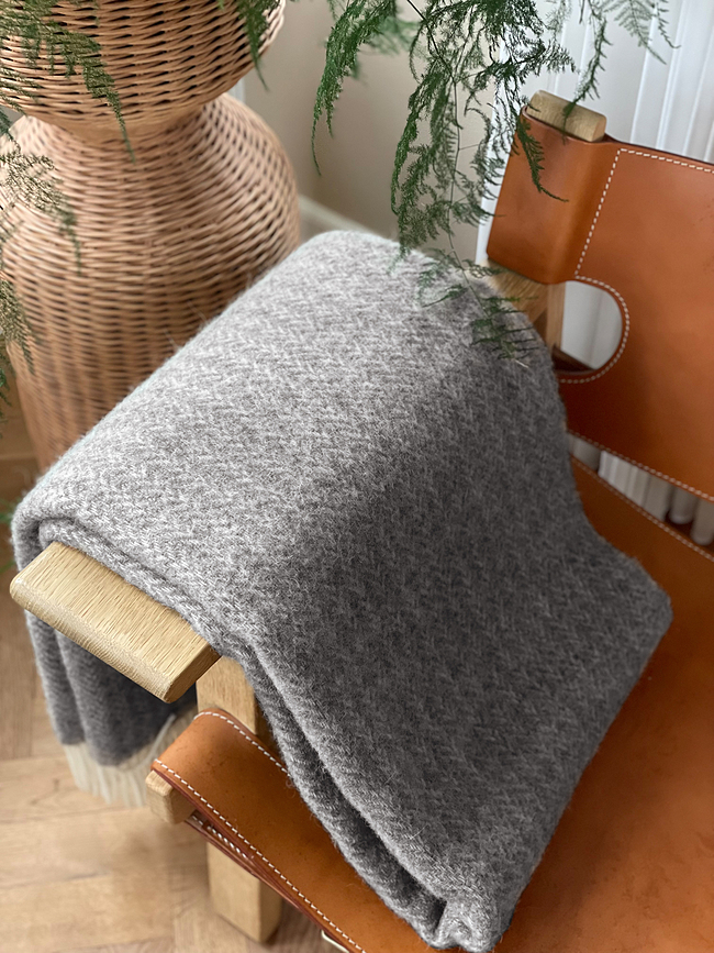 Manta Hope, 130 x 200 cm, burdeos