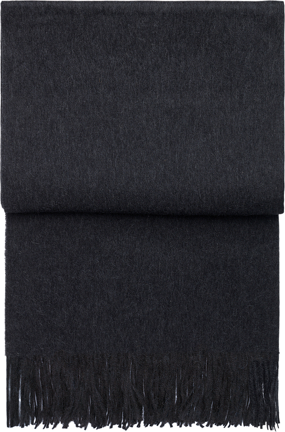 Manta Luxury, 130 x 200 cm, gris oscuro