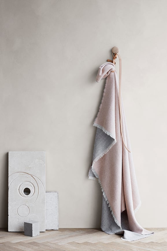 Manta Venice, 130 x 190 cm, gris