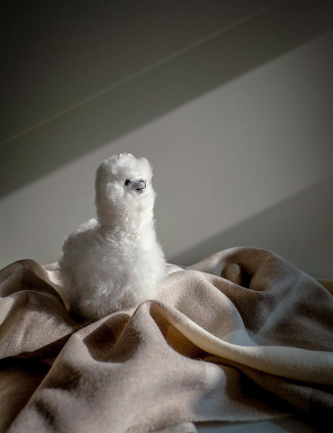 Peluche Alpaca Elvang, beige