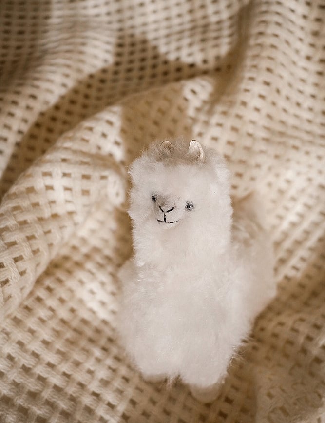 Peluche Alpaca Elvang, beige