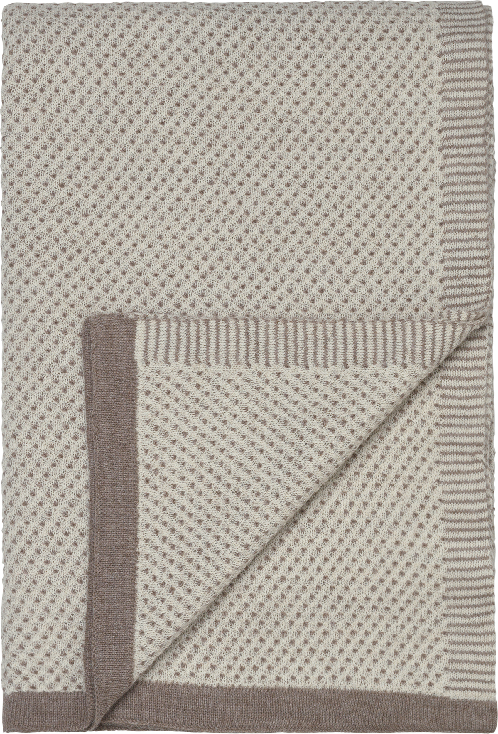 Raindrops Decke 130 x 180 cm, beige