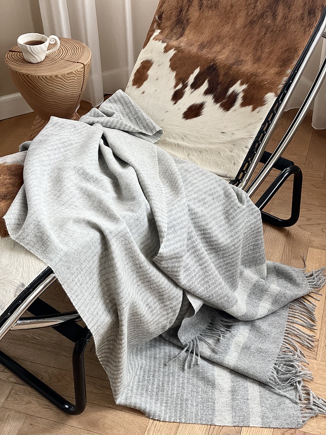 River Κουβέρτα, 130 x 200 cm, γκρι