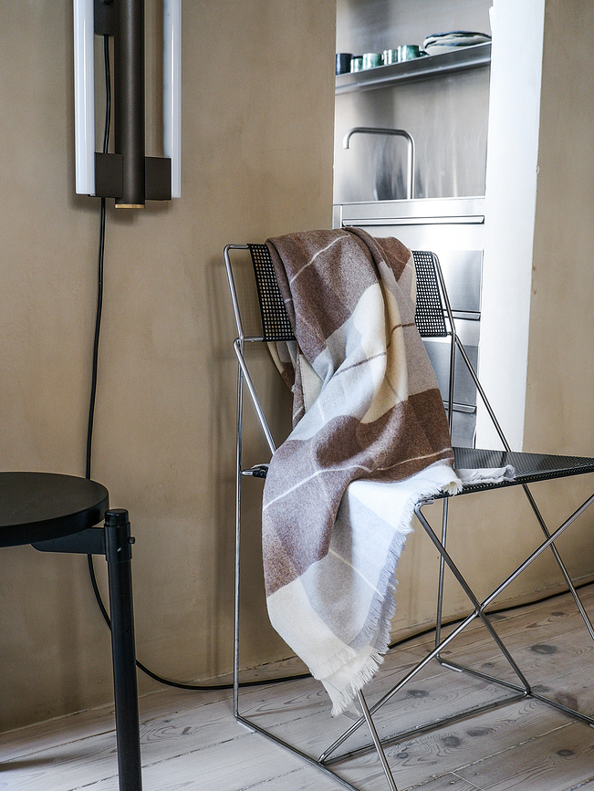 Scotch Plaid 130 x 190 cm, gris-marron