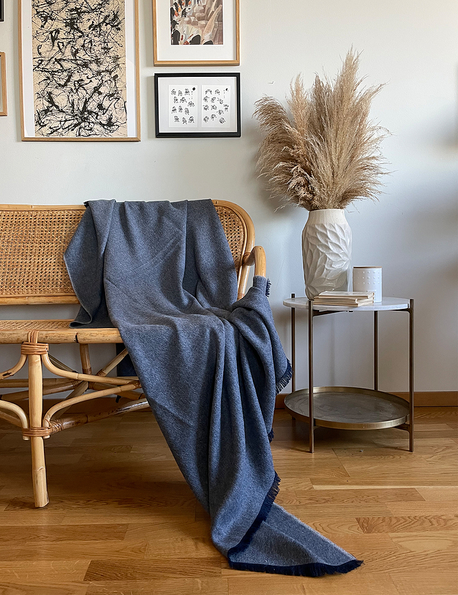 Skyfall Odeja, 130 x 190 cm, temno modra