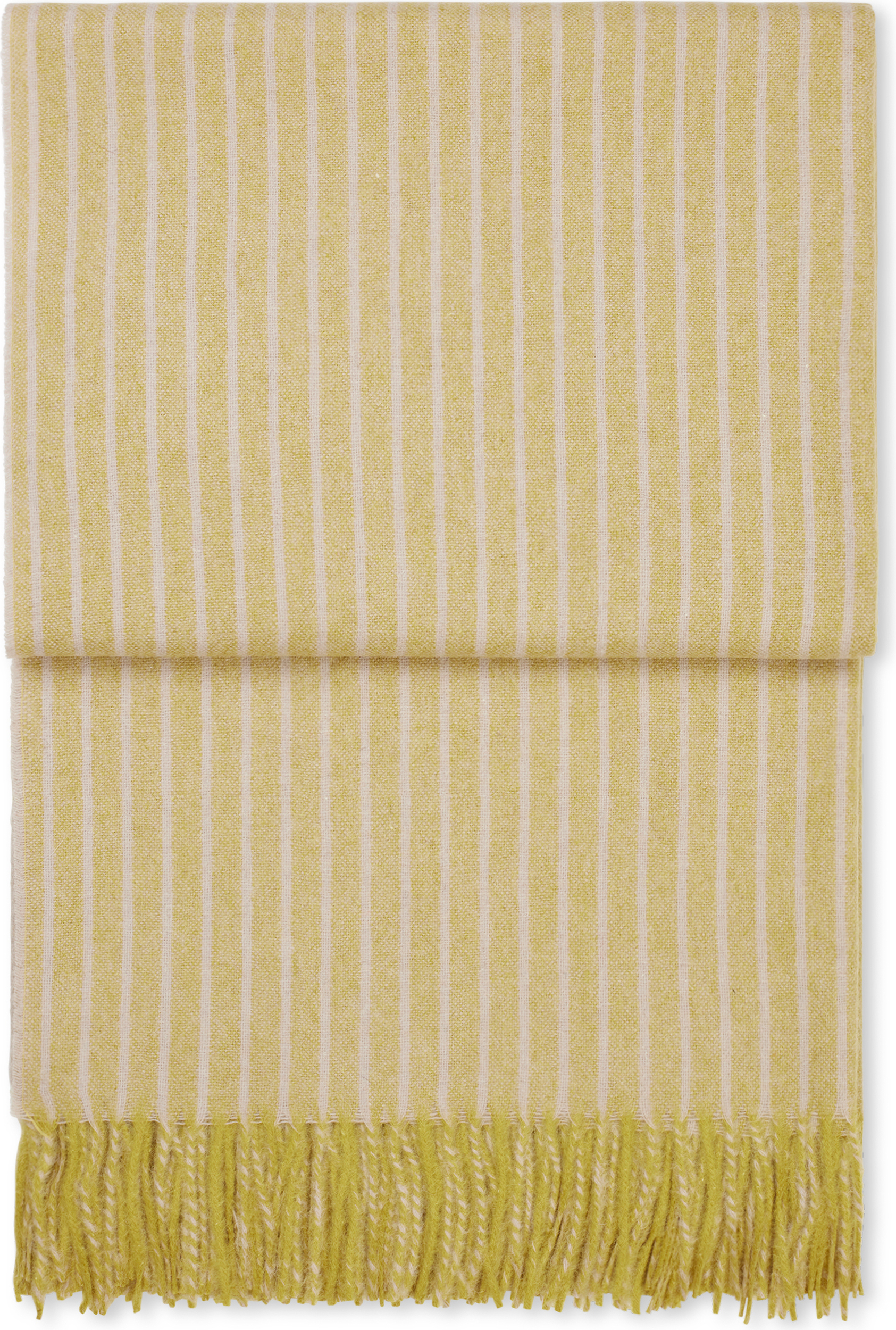 Stripes Decke 130 x 200 cm, hellgelb